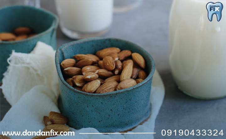 حریره بادام بعد از جراحی دندان عقل