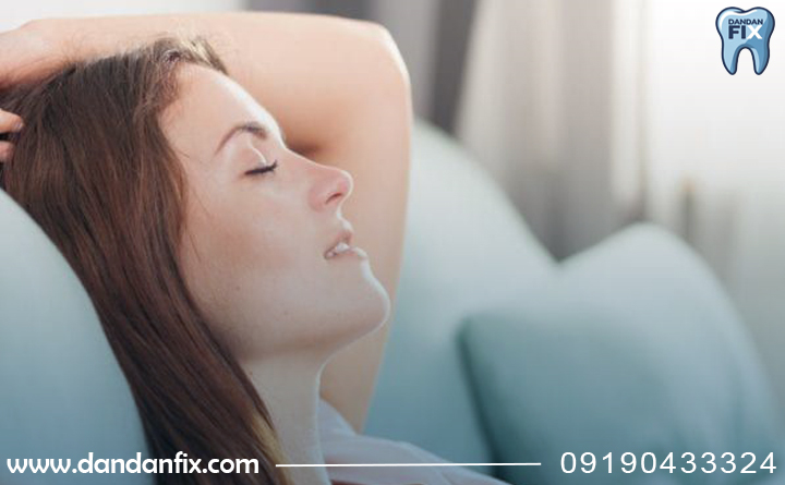 نحوه خوابیدن بعد از ایمپلنت