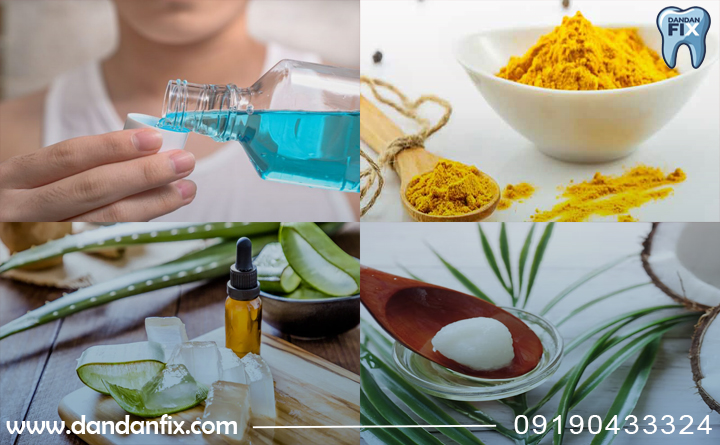  تسکین التهاب لثه در خانه