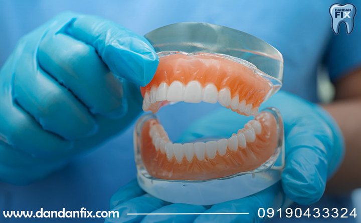 دندان مصنوعی ژله ای